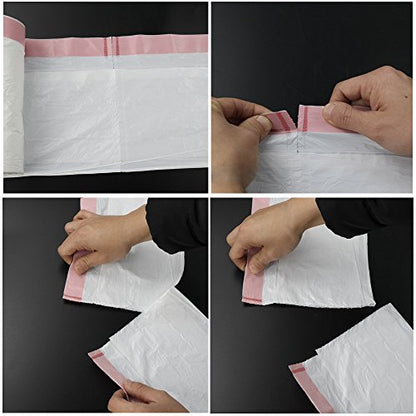 1.2 Gallon Drawstring Trash Bags, 2 Rolls/120 Counts - style: 1.2 gallon with drawstring