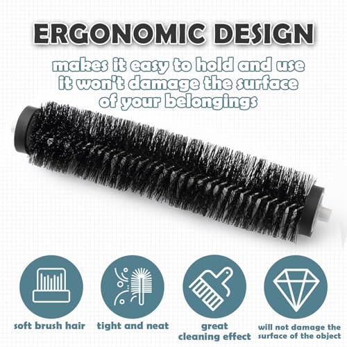 Handheld Crumb Sweeper, Reusable Handheld Crumb Sweeper Home Soft Hair Debris Collector for Servers, Crumber Tool for Table Mat Bed Sheets Sofa cleansings Brush