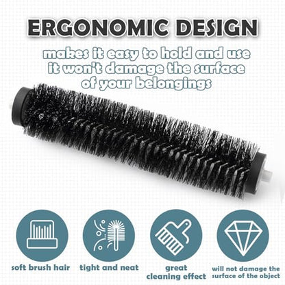 Handheld Crumb Sweeper, Reusable Handheld Crumb Sweeper Home Soft Hair Debris Collector for Servers, Crumber Tool for Table Mat Bed Sheets Sofa cleansings Brush