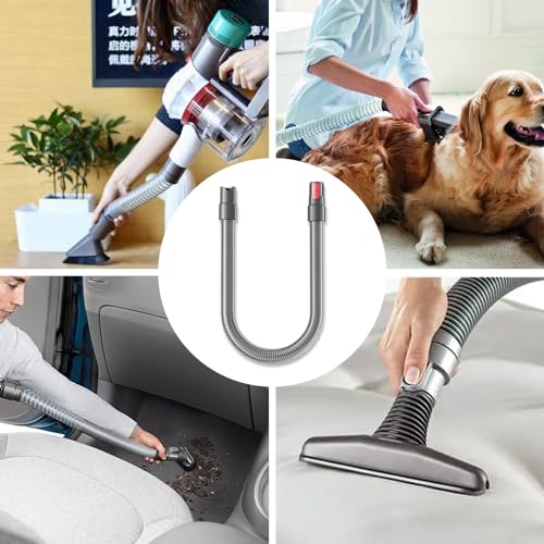 Flexible Extension Hose Attachment Compatible for Dyson - Compatible with V15 V11 V10 V8 V7 Outsize Absolute Motorhead Trigger Cordless Vacuum Cleaner Accessories Gadgets - style: 【V7V8-V15】Extension Hose