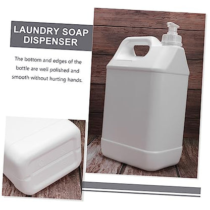 Laundry Detergent Dispenser Refillable Soap Dispenser Pump for Home Large Pump Bottle for Shower Gel
