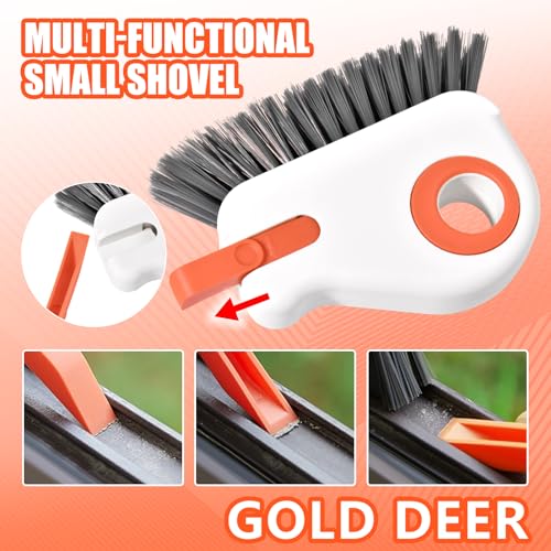9Pcs Window Track Cleaner Set,Groove Cleaning Brush Tools,Window Sill Gap Track Cleaning Tools,Multifunctional Gap Scrub Brush,Magic Window Track Cleaner for Household Use, Kitchen