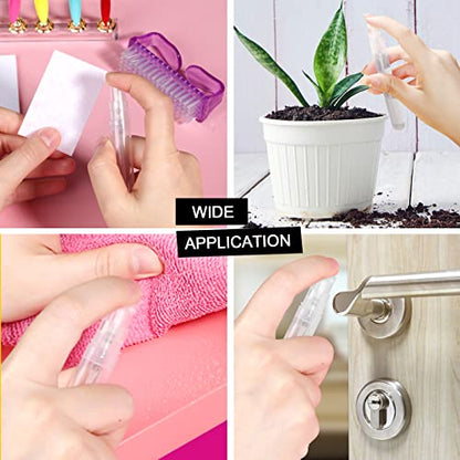 Teenitor Mini Spray Bottle 20PCS, 10ml Perfume Bottle Empty Perfume Atomizer, Plastic Perfume Travel Refillable Sample Bottle, Fine Mist Spray Bottles - size: 10ml