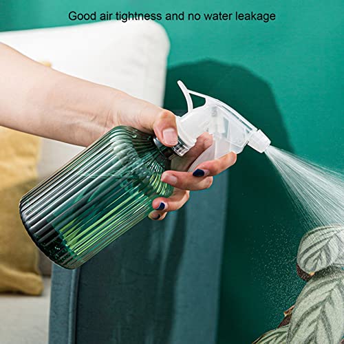 Plants Misting Bottle Wear Resistant Widely Application 500ml Large Capacity Plants Misting Bottle for Gardening Green - color: Green