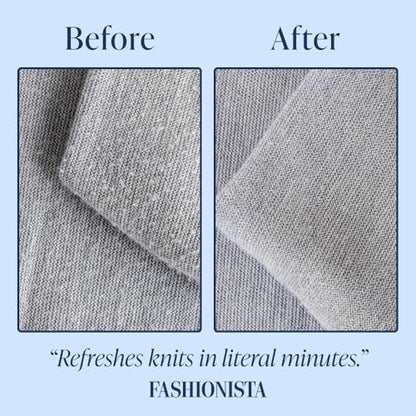 Nori Trim Fabric Shaver - Lint Remover for Clothes & Furniture Couch Pilling - Sweater Pill Remover - Clothes Shaver with 6 Precision Blades - Wireless and Rechargeable - Navy - color: Navy