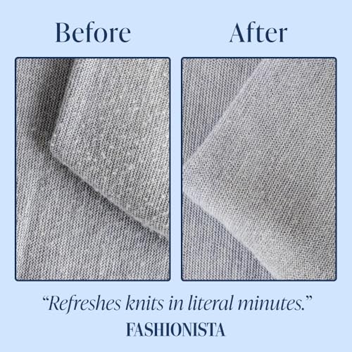 Nori Trim Fabric Shaver - Lint Remover for Clothes & Furniture Couch Pilling - Sweater Pill Remover - Clothes Shaver with 6 Precision Blades - Wireless and Rechargeable - Blue - color: Blue