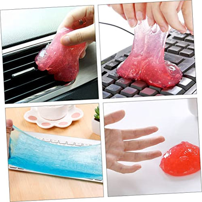 DOITOOL 20pcs Keyboard Cleaning Gel Versatile Dust Remover for and Automotive Detailing Reusable Electronics Gel for Dust Removal