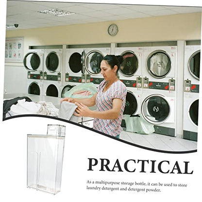MAGICLULU Laundry Storage Bottle Large Capacity Detergent Dispenser for Home Use Refillable Lotion Container for Convenient Dispensing Smooth Edges and Polished Design for Liquid Soap and