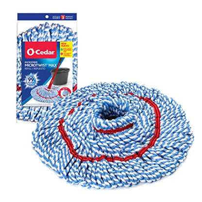 O-Cedar MicroTwist MAX Microfiber Refill (Pack of 2) - size: 2 Pack