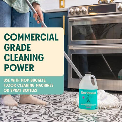 Aunt Fannie's Ultra Concentrated Floor Cleaner Vinegar Wash, Multi-Surface Solution For Mopping, Value Size, Lavender Scent, 64 oz - size: 64 Fl Oz (Pack of 1)