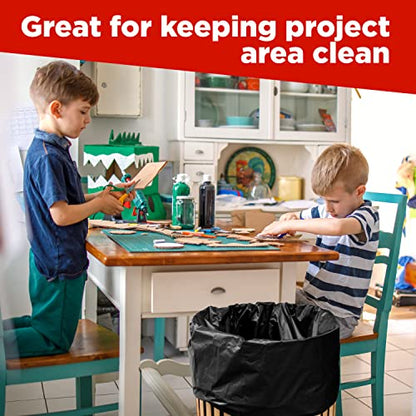ToughBag 30-33 Gallon Trash Bags Heavy Duty, 32 x 38" Black Garbage Bags (250 COUNT) – 30+, 32 Gallon Trash Bags - Made In USA - size: 250 Count (Pack of 1)