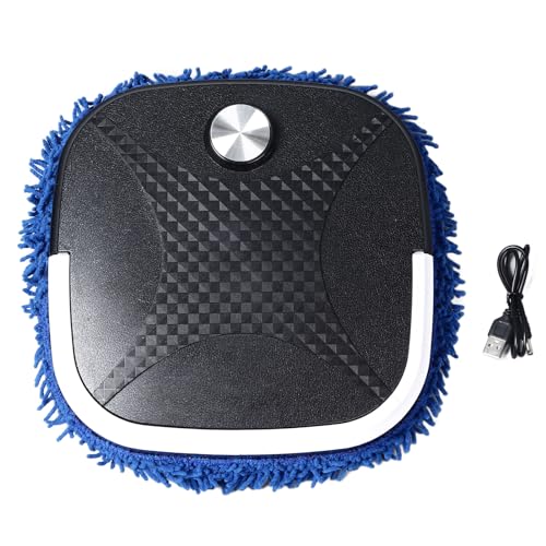 Akozon Akozon Revolutionary Fully Automatic Mop Cleaner Low Noise 2400mAh USB Rechargeable Slim Dry Wet Mop Robot for Effortless Pet Hair and Dust Removal