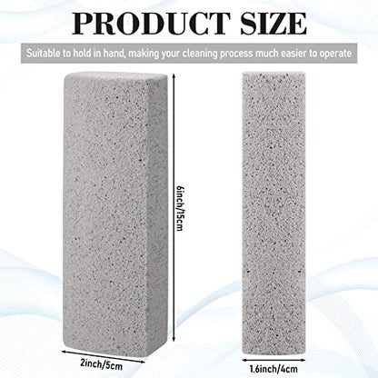 Loopeer 2 Pcs Pet Hair Remover Pumice Stone for Dog Cat Hair Removal Cleaning Pet Fur Stone 6 Inch Dog Fur Cleaning Tool for Car Interior Bedding Carpet Couch Furniture(6 x 2 x 1.6 in) - size: 1 Count (Pack of 1)