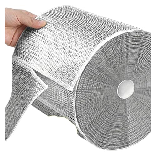 30/60 PCS Non-Scratch Stainless Steel Scrubbers – Heavy-Duty Cleaning Pads for Kitchen and Bathroom Surfaces(30pcs)