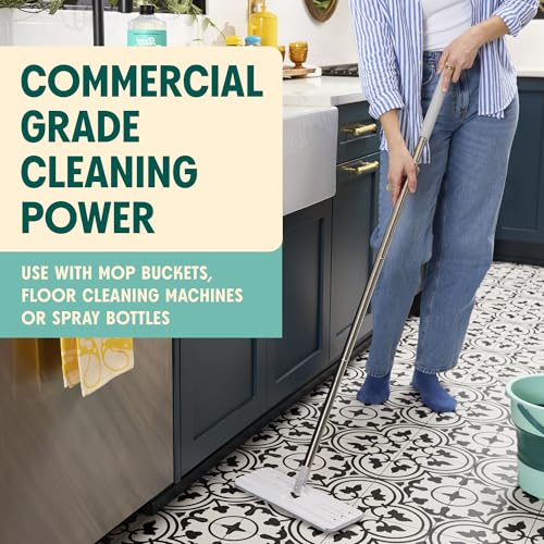 Aunt Fannie's Ultra Concentrated Floor Cleaner Vinegar Wash, Multi-Surface Solution For Mopping, Makes 16 Gallons, Bright Lemon Scent, 32 oz. (Pack of 3) - size: 32 Fl Oz (Pack of 3)