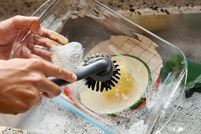 Joseph Joseph SinkTech Dish Brush with Replacement Head, Durable Bristles, Easy to Replace - style: Dish Brush