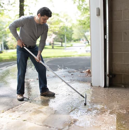 Unger Professional AquaFlex Uneven Surface Floor Squeegee, 18" (Pack of 10) - size: 18" (Pack of 10)