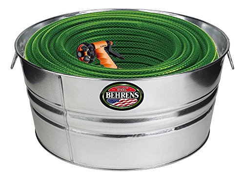 Behrens 1GS 11 Gallon Round Galvanized Steel Tub