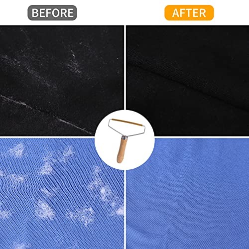 2pcs Pet Hair Remover,Portable Lint Removers,Reusable Remover Brush Tool for Clothes,Portable Lint Remover Shaver to Remove Lint from Carpets Rugs Cashmere Coats and Cars - color: 2pcs