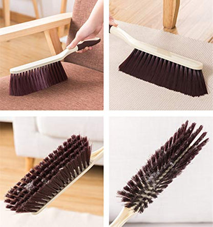 Counter Duster Bed Sheets Debris Cleaning Brush Soft Bristle Clothes Desk Sofa Duster Small Particles Hair Remover - color: B