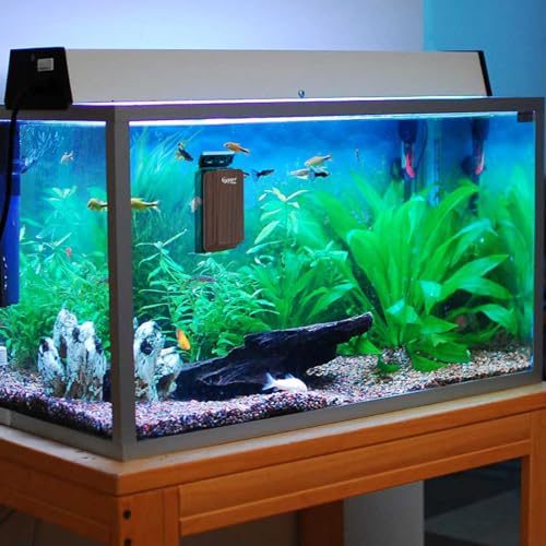 hygger Aquarium Strong Magnetic Cleaner Algae Magnet Cleaning Tool with Scraper Floating Brush for Fish Glass Tank S | Aquarium Algae Scraper, Scratch-Free Glass Cleaner with Detachable Scraper (S) - style: For 1/5" - 3/8" thickness Glass Tank