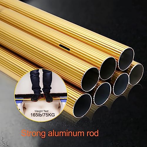 Professional 7m Window Cleaning Pole Kit with Extendable Pole and 55cm Brush Head Ideal for High Windows Complete Window Cleaning Equipment - color: 55cm Gold 2, size: 7m/22.9FT