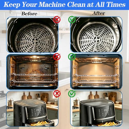 Air Fryer Cleaning Tools Kits, 9-Piece Airfryer Cleaner Brush Set, Air Fryer Accessories