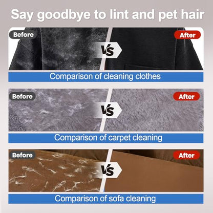 Pet Hair Removal Glove - Magic Brush Electrostatic Mitt for Dogs & Cats, Reusable Grooming Gloves - Dog Hair Remover Tool with 5-Finger Design for Couch, Carpet, Furniture, Laundry & Clothing(Blue) - color: Blue