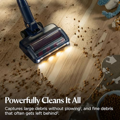 Bissell PowerClean DualBrush 280W Self-Standing Cordless Vacuum, DualBrush & AutoAdapt Tech, Self-Cleaning Brush Roll, Strong Suction, Removeable Battery, Upholstery Tool & Bright Headlights, 4196K - style: PowerClean DualBrush