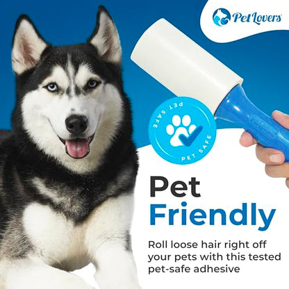 PetLovers Extra Sticky Lint Roller Ultimate Value Set 800 Sheets for Pet Hair Removal, Dog and Cat Lint Remover 8 Pack - size: 8 Pack Lint Roller