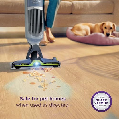 Shark VACMOP Pet Multi-Surface Floor Cleaner 2L Refill, Compatible with VM100, VM200, VM400 Series on sealed hard floors, Odor Neutralizer, Fast Drying, Streak-Free, Tropical Breeze Scent, VCO60 - size: 67.6 Fl Oz (Pack of 1), style: Multi-Surface Cleaner