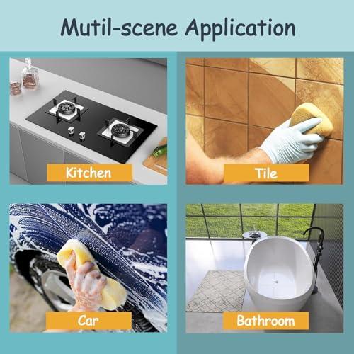 1 Pack Extra Large Cleaning Sponges (7.5" x 5.5" x 1.9") – Heavy Duty Grouting, Car Wash & Multi-Surface Sponge – Non-Scratch PU Foam for Tile, Dishes, Cars & Crafts Super Absorbent - size: 1Pcs