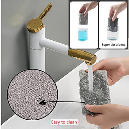 Retractable Gap Dust Cleaner, Cleaning Tool Under Appliance Or Sofa,Microfiber Hand Duster, Detachable and Washable Gap Cleaning Brush, Couch Cleaner, Including A Replacement Cloth Cover Gray