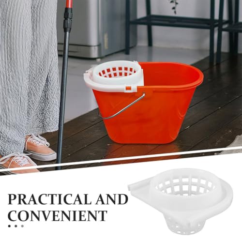 VOSAREA Plastic Mop Bucket, Cleaning Mop Bucket Replacement Drainage Basket Cleaning Strainer Basket for s