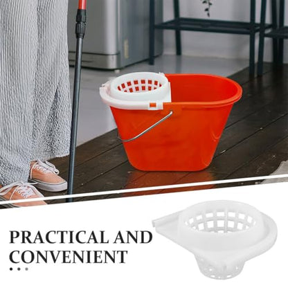 VOSAREA Plastic Mop Bucket, Cleaning Mop Bucket Replacement Drainage Basket Cleaning Strainer Basket for s