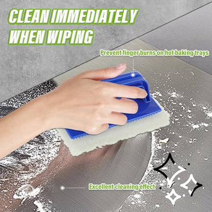 5 Pack Electric Cleaning Brush Pad Kitchen Bathroom Household Cleaning Pad Swimming Pool wall Cleaning Brush Heavy Duty Griddle Scrubber Scouring Pad and 1 Pack Handle kit(White) - color: White