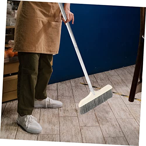 Detachable Handle Soft Bristle Dust Broom for Efficient Floor Cleaning for Hard Reach Corners and Easy Storage