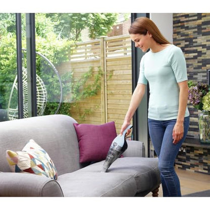 BLACK+DECKER dustbuster Cordless Handheld Vacuum Cleaner, Home and Car Vacuum with Crevice Attachment (HNVC215B12)