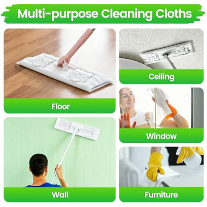 Aodaer 120 Count XL Dry Sweeping Cloths for Swiffer Sweeper Disposable Sweeping Dry Pads Duster Refills Floor Mop Pads for Daily Pet Hair Dust Dirt Cleaning