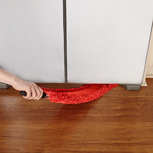 OXO Good Grips Under Appliance Microfiber Duster 4%22 x 1/2%22 x 33-1/2%22 h & Good Grips Microfiber Hand Duster