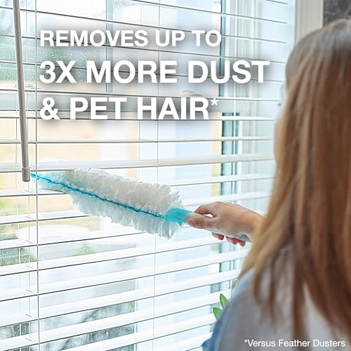 Bona Disposable Duster Refills - 9 Pack - High Performance Dusting System - Microfiber Dusters Remove Dust and Pet Hair for Quick Spot Cleaning - style: Disposable Duster Refills - 9 Pack