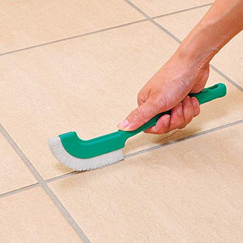 Azuma BA736 Cleaning Brush, Azmagix Smudge Brush, Multi, Total Length 9.1 inches (23 cm), Green, Soft, Thin Curve Brush That Can Be Used Around The House