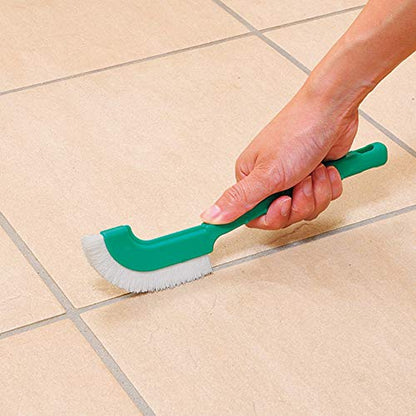 Azuma BA736 Cleaning Brush, Azmagix Smudge Brush, Multi, Total Length 9.1 inches (23 cm), Green, Soft, Thin Curve Brush That Can Be Used Around The House