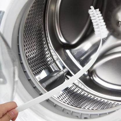 Washing Machine Brush Set 2 Pcs Front Load Washer with Soft Bristles Flexible Slit Drum Cleaning Tool for Washer Dryer Maintenance
