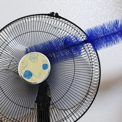Fan Cleaner 2Pcs 15" Bendable Fan Duster Thick & Soft Head Cobweb Duster Reusable Ceiling Cleaner Multi-Function Dirt Remover for Air Condition Vents