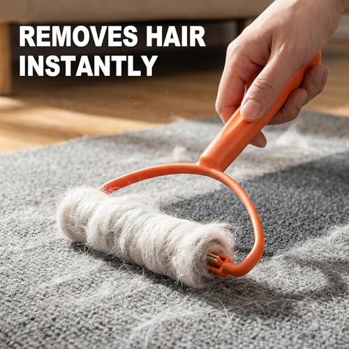 Pet Hair Remover for Laundry, Portable Double Sided Fabric Shaver and Lint Remover, Manual Dog Hair Removal Tool Sweater Shaver Clothing Depiller for Rugs Furniture and Woolen Coats