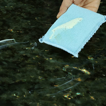 LOLA Microfiber Terry & Nylon Net Sponge Scrubber Pad, Non Scratch 2-Way Cleaning, Gently Scrubs & Wipes Clean, 1 Count - size: 1 Count, style: Microfiber Terry & Nylon Net Sponges