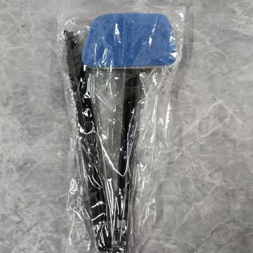 Adjustable Long Handled Tub Tile Scrubber Sponge Brush for Shower Bathroom Floor Cleaning - color: Black