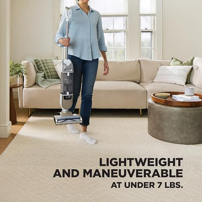 Shark Freestyle Max Cordless Upright Vacuum, Multi-Surface Cleaning, Lightweight, Easy Maintenace, with Large Dust Cup and 2-Speed Brushroll, LED Headlights, Stone, SV2002HST - color: Stone