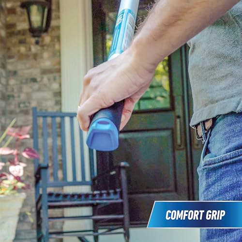 Unger Professional Connect & Clean 6 - 18 Foot Telescoping Extension Multi-Purpose Pole with Quick-Flip Clamp, Window Cleaning, Dusting, Silver - size: 6 - 18 Foot